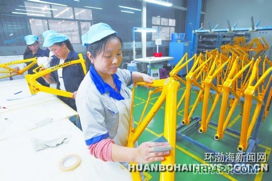 唐山蘆臺打造自行車科技產業園區(圖)